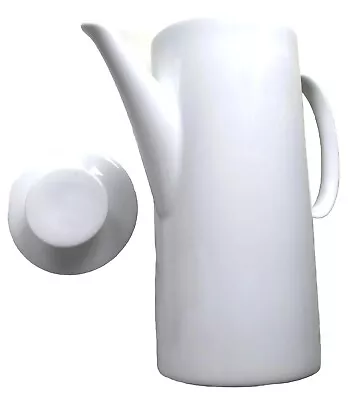 Buy Ceramics Tableware Coffee Pots: Thomas White Tall Coffee Pot Made In Germany. • 30£