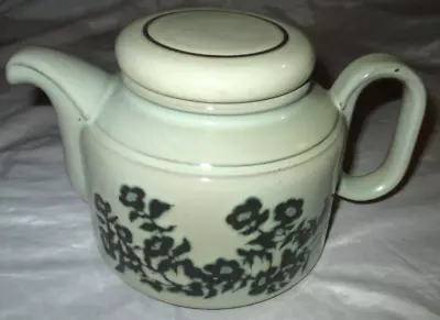 Buy Hornsea Pottery Prelude Sage Green Brown Oven To Table Ware 2Pt Teapot 16/3/18 • 14.99£
