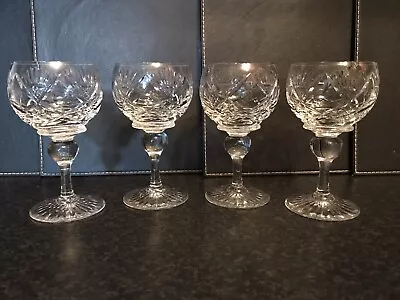 Buy Set Of 4 Vintage Royal Brierley Crystal Wine Glasses New  • 14£
