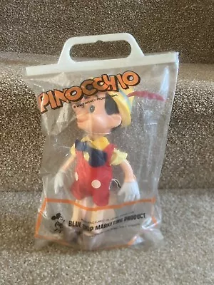 Buy VINTAGE WALT DISNEY Pinocchio FIGURE BLUE CHIP MARKETING PRODUCT Rare • 35£