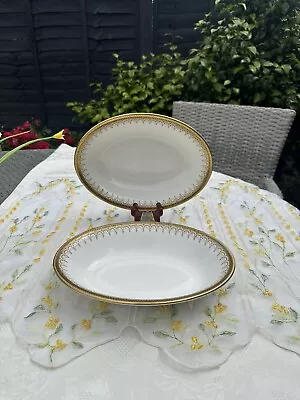 Buy Paragon Athena Bone China Oval Serving Bowls Dishes X2 - Near Mint Condition • 25£