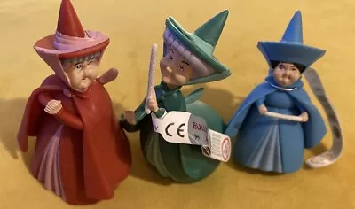 Buy Disney Fairy 3 Godmother Figures Cake Topper Cinderella • 8£