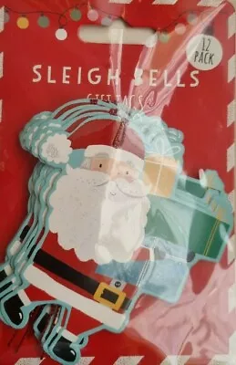 Buy Santa Christmas Gift Tags 12 Pack • 2.99£