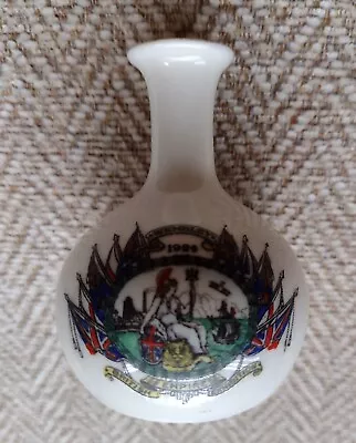 Buy Arcadian Crested China Pot Decorated For 1924 British Empire Wembley Exhibition  • 8£