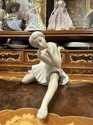 Buy Lladro Ballerina #4855 Death Of The Swan Ballerina Retired A/f • 9.99£