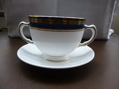 Buy Rare Vintage Plant Tuscan China Harrods Double Handled Cup & Saucer. • 6.25£