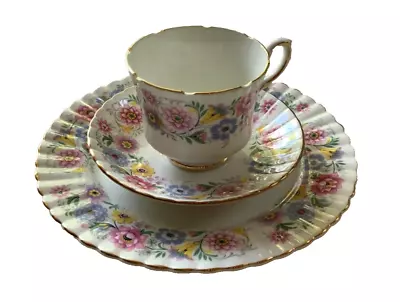 Buy Royal Stafford Bone China Florentina Plate, Cup & Saucer 5 1/2” Made In England • 19.56£