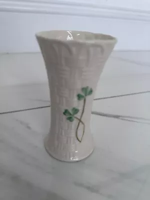 Buy Beleek Classic Bone China Shamrock Vase Approx 15 Cm Height • 15£