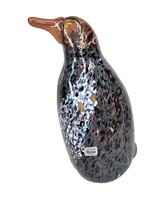 Buy Kosta Boda Bertil Vallien Penguin 6” Vtg Rare Large Size HTF Glass Bird Flawless • 209.67£