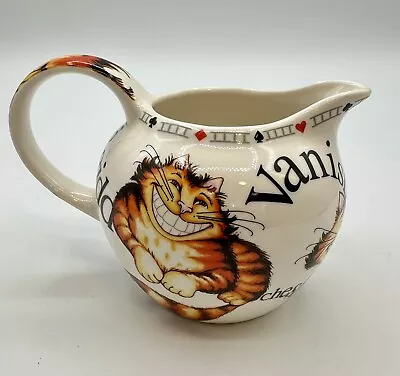 Buy Cardew Alice In Wonderland Mad Hatter Tea Party Cheshire Cat Porcelain Creamer • 9.32£