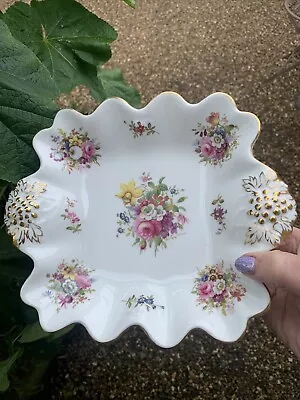 Buy Hammersley Signed F Howard Dish Flowers Howard Spray / Dresden Spray? • 20£