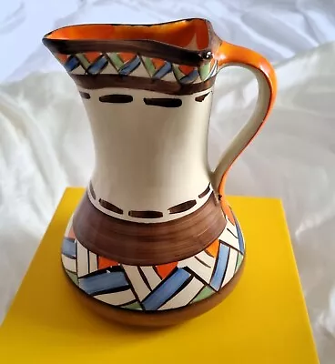 Buy Vintage Art Deco Myott &Son Pottery Jug, Good Art Deco Shape. Hand Painted • 5£