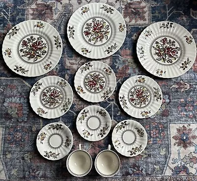 Buy Wade Fine Porcelain China  Meadow  England Rare Set 11 Piece • 112.03£
