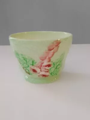 Buy Vintage  Carlton Ware Green Foxglove Sugar Bowl • 5.75£