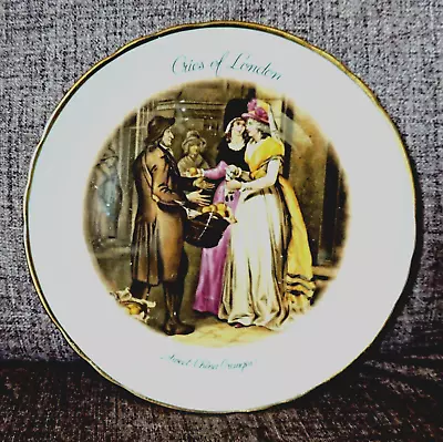 Buy (7) Tuscan Cries Of London Plate Sweet China Oranges Made In England • 3£