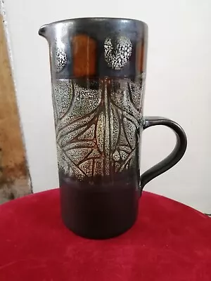 Buy Vintage Retro Mid-Century Newlyn Celtic Pottery Cornwall Medallion Jug/Vase • 14.99£