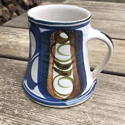 Buy Vintage Aldermaston Pottery Decorative Tankard Mug David Tipler 1961-1975 • 50£