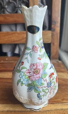 Buy Aynsley Pembroke Fine Bone China Bud Vase 18cm • 10£