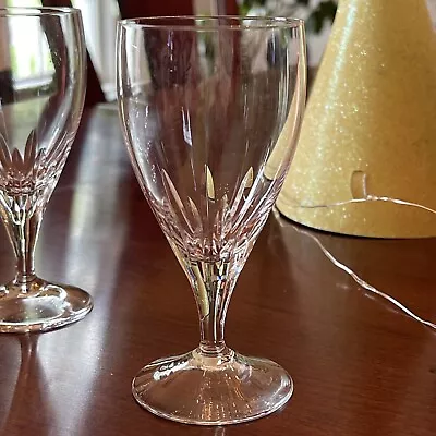 Buy 8 Vintage Royal Leerdam Ceres Wine Glass 4 1/2” Cut Vertical Crystal Netherlands • 88.58£