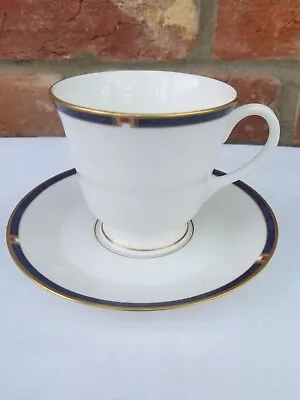 Buy 1 X Royal Worcester CARINA (Blue) Fine Bone China Tea Cup & Saucer • 5.45£