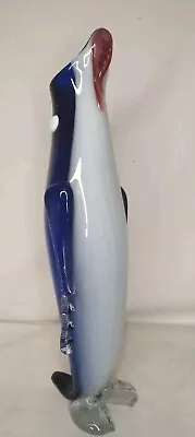 Buy Large Vintage Murano Art Glass Penguin Figurine Vase 15   • 29.90£