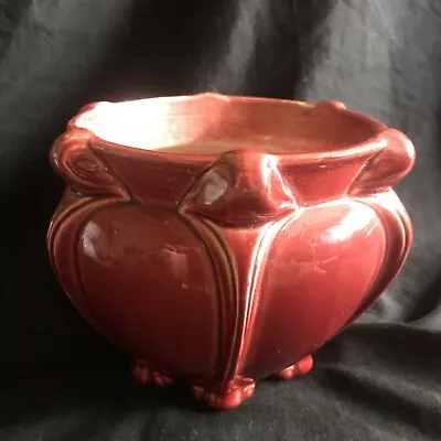 Buy Bretby 1595D Jardiniere Planter Ceramic Antique Vase Deep Pink Art Pottery • 45£