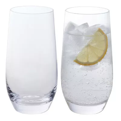 Buy Dartington Crystal Highball Glasses Wine & Bar Collection 2 Pack Boxed 450ml • 19.99£
