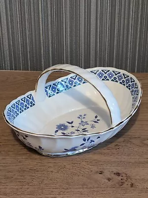Buy Vintage Ceramic Basket English Elegance Bone China Beautifully Decorated • 10£