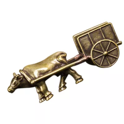 Buy  Cattle Table Decoration Copper Chinese Decorations Bull Statue • 8.89£