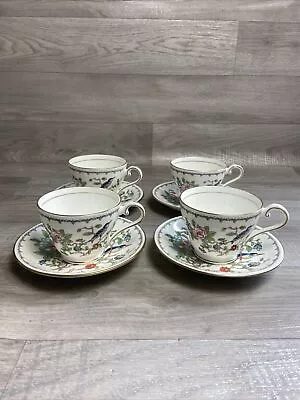 Buy Aynsley Pembroke Tea Cup & Saucer Matching Set X 4 Fine Bone China Floral • 34.99£