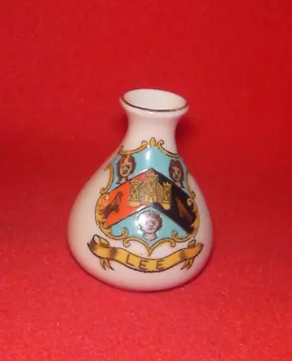 Buy Arcadian Crested China Vase LEE Crest • 4.99£