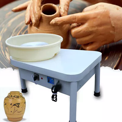 Buy 25CM Electric Pottery Wheel Ceramic Machine Potter Clay Shape Craft DIY 250W NEW • 170.83£