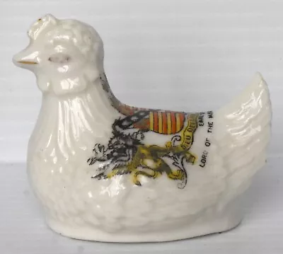 Buy Crested China: Earl Spencer, Manor Of Barnes (london) Crest: Arcadian China Hen • 3.99£