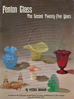 Buy Fenton Glass (1931-1955) - Carnival Art Colored Etc. / Illustrated Book + Values • 23.26£