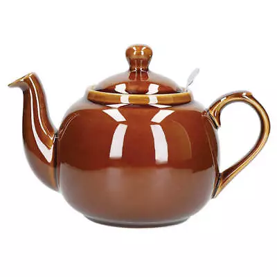 Buy London Pottery Farmhouse Filter 6 Cup Teapot Rockingham Brown • 34.95£