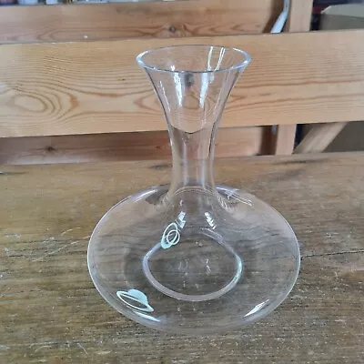 Buy Vintage Eisch Signed Approx 1.5 Litre Glass Wine Decanter/Carafe Aerator • 25£