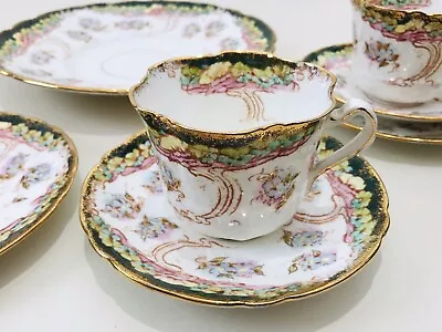 Buy H J Colclough Antique Vintage (H J C L ROYAL VALE CHINA) Cup & Saucer Tea Set • 290£