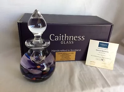Buy RRP: £195 Caithness Glass Perfume Bottle Special Moments Ltd Edit.No.16/75 • 149.99£