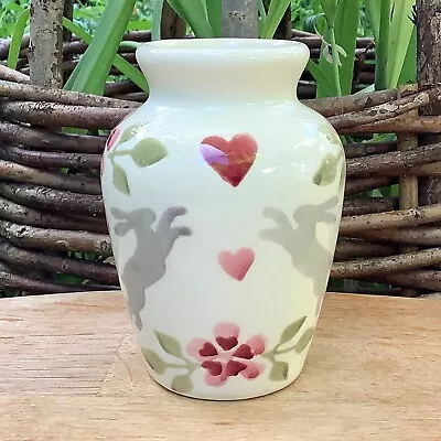 Buy EMMA BRIDGEWATER Lovebirds . Hares . Mustard Pot . Pink Hearts • 14.95£