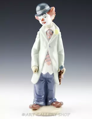 Buy Lladro Figurine CIRCUS SAM CLOWN WITH VIOLIN MUSICIAN #5472 Retired Mint • 50.31£