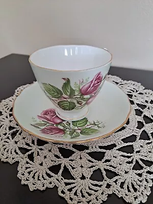 Buy Colclough Tea Cup And Saucer. Fine  Bone China Made In England. B6 And B8 • 12.11£