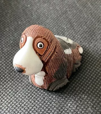 Buy Vintage Casals  Clay Pottery Dog   (approximately 3.5cm High) • 7.50£
