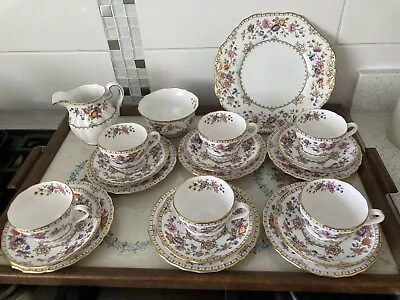 Buy Vintage Spode Copeland Lauriston X 21, 6 Trio's/cake Plate/sugar Bowl/milk Jug • 25£