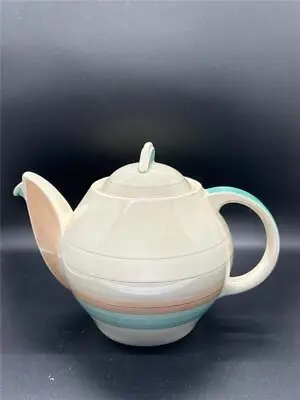 Buy Susie Cooper Productions Crown Works Tea Pot Made In Burslem, England • 74.51£