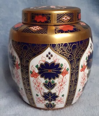 Buy Royal Crown Derby Old Imari Ginger Jar Pattern #1128 • 175£