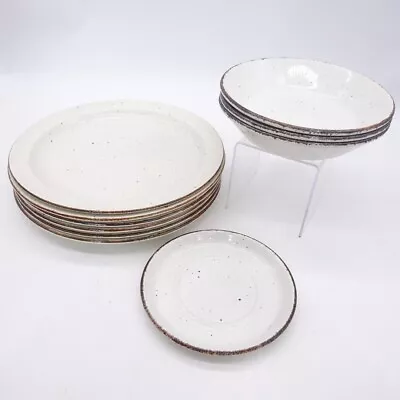 Buy Midwinter Pottery Stonehenge Stoneware Dinner Plates & Bowls 10 Piece Set • 35.76£