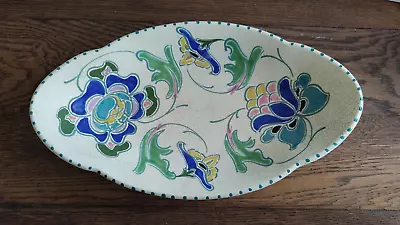 Buy Vintage Honiton Pottery Devon England Oval Serving Dish • 7.50£