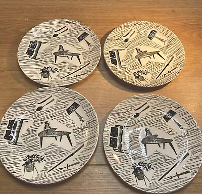 Buy 4 Vintage Homemaker 7” Side Or Tea Plates • 26£