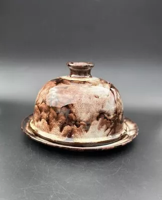 Buy Vintage Ewenny Pottery Covered Cheese/Butter Dish. Vintage Welsh Pottery. • 29.99£