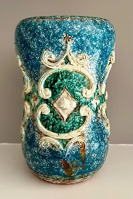 Buy Beautiful Stylish 1960's Italian Art Pottery Vase Possibly Alvino Bagni Raymor • 3.20£